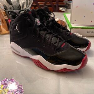 Nike Air Jordan B'Loyal Playoff  Black Red White 315317-026 size 12 NEW